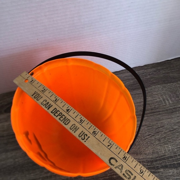Vtg Blow Mold Halloween Bucket - Picture 9 of 12